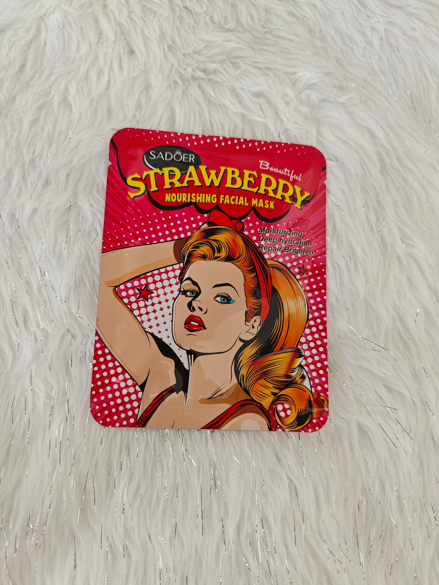 Mascarilla facial fresa