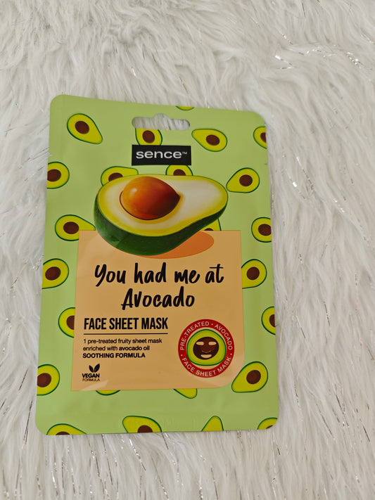 Mascarilla facial Aguacate